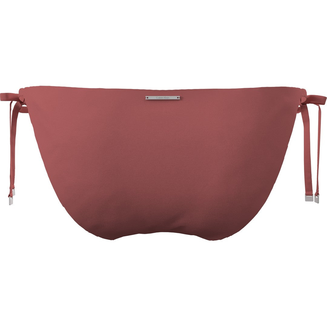 Calvin Klein Beachwear Slip Bikini Donna Laccetti - LV00Q62704-VCC