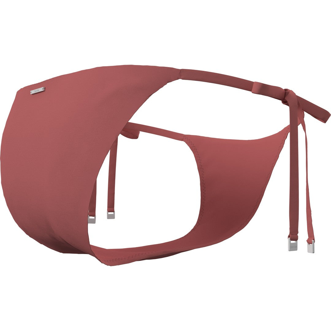 Calvin Klein Beachwear Slip Bikini Donna Laccetti - LV00Q62704-VCC