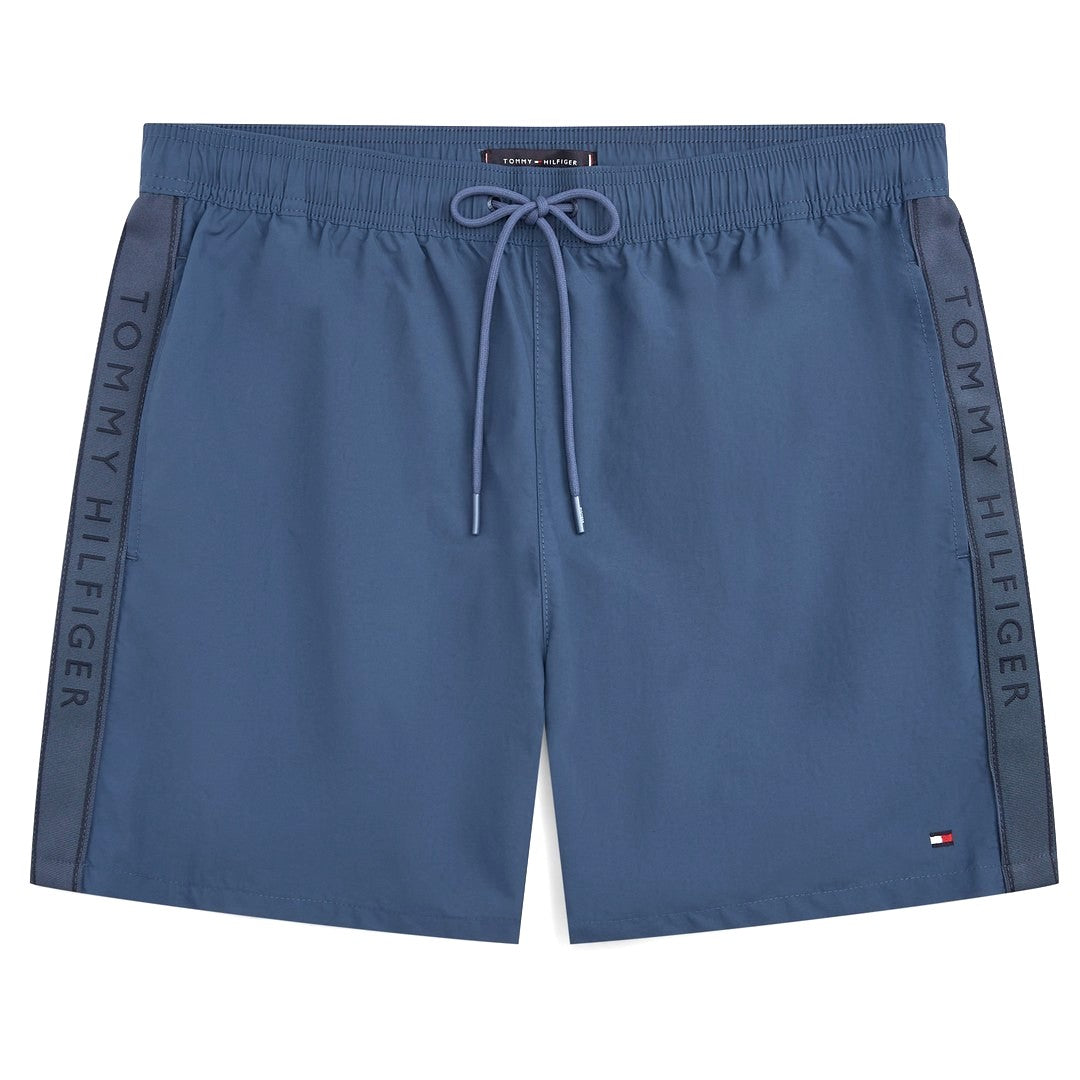 Tommy Hilfiger Beachwear Uomo Costume Pantaloncino Medio - UM0UM03730-DBZ