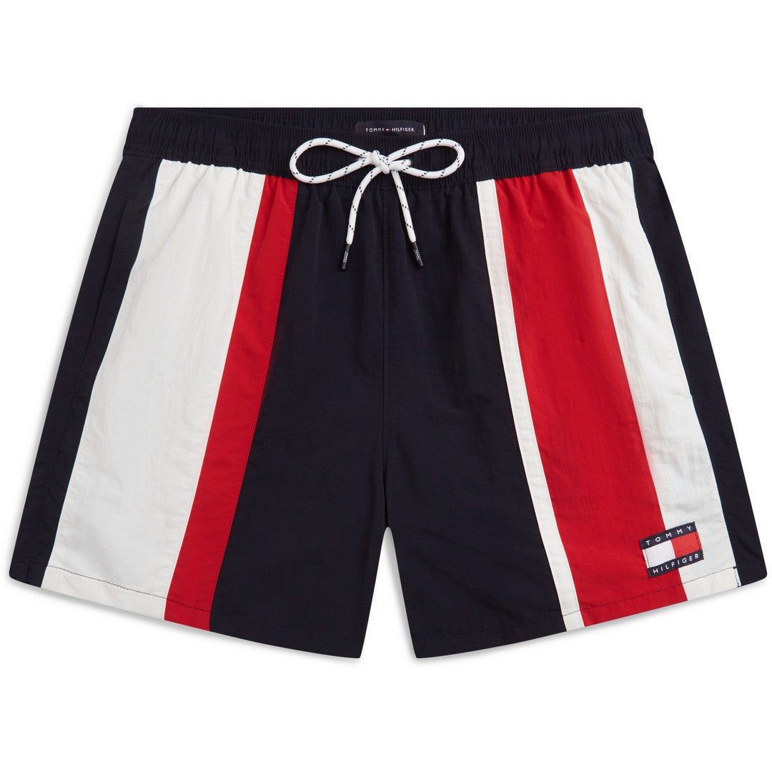 Tommy Hilfiger Beachwear Uomo Costume Pantaloncino Medio - UM0UM03740-DW5