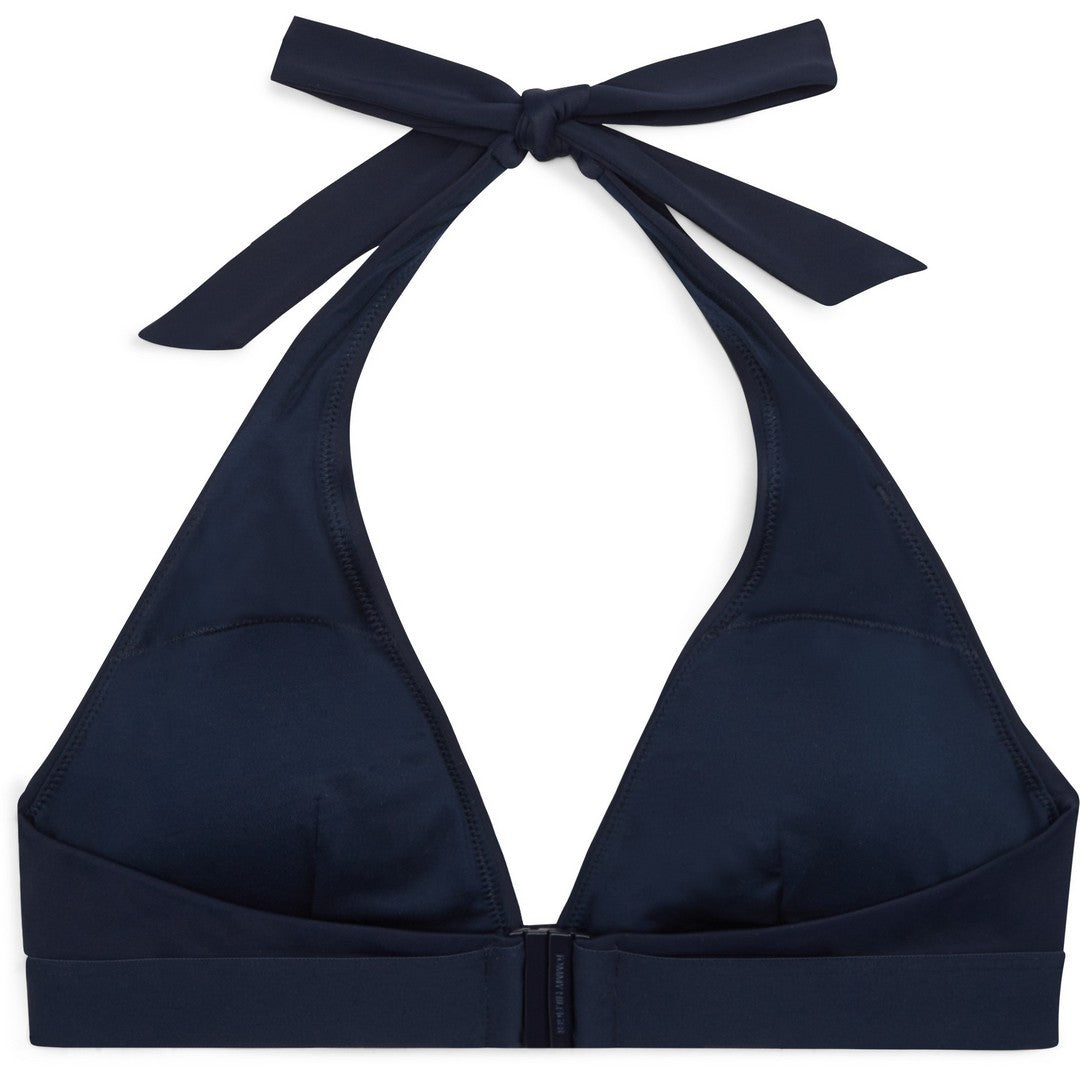 Tommy Hilfiger Beachwear Donna Top Bikini Triangolo Halter - UW0UW06358-C1G