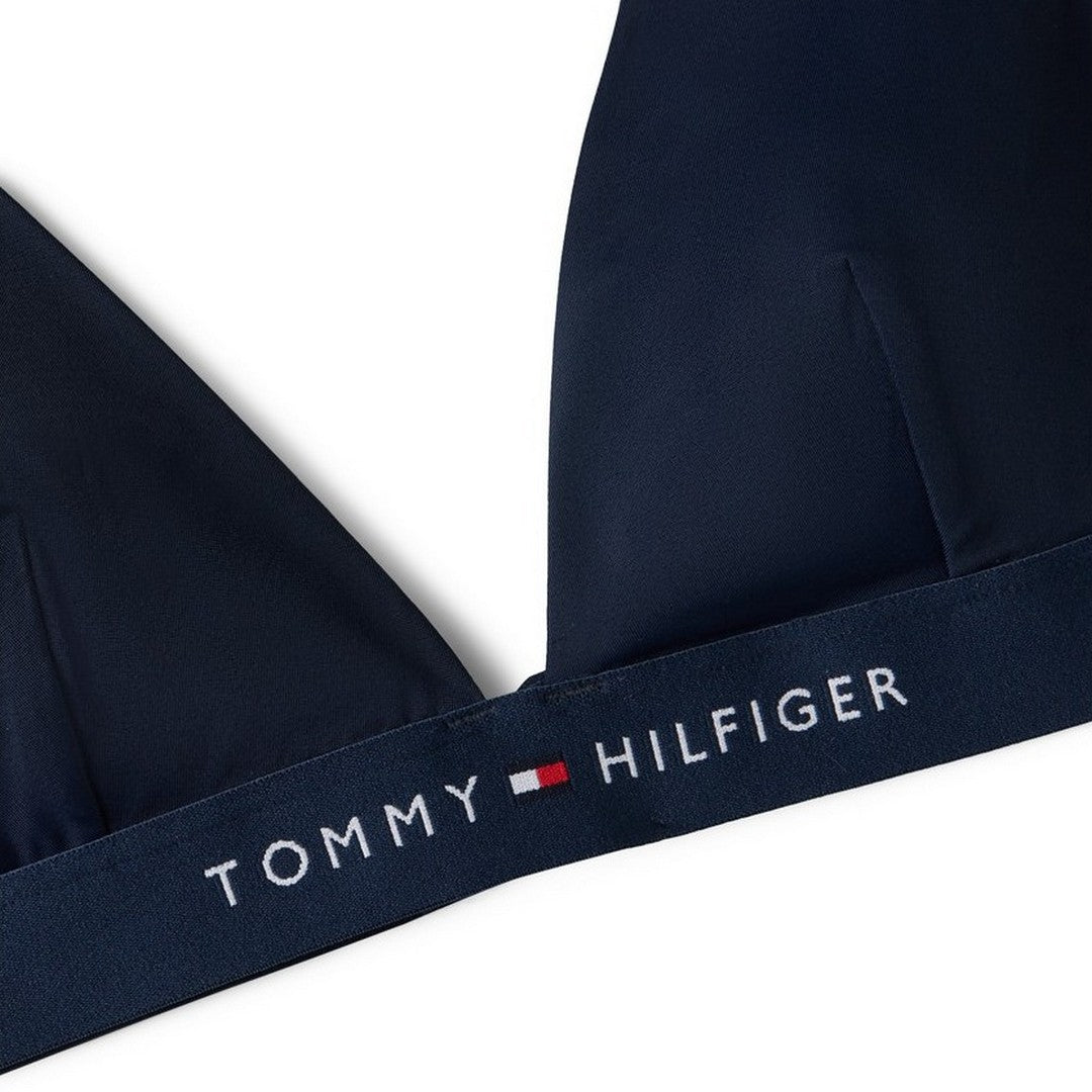 Tommy Hilfiger Beachwear Donna Top Bikini Triangolo Halter - UW0UW06358-C1G