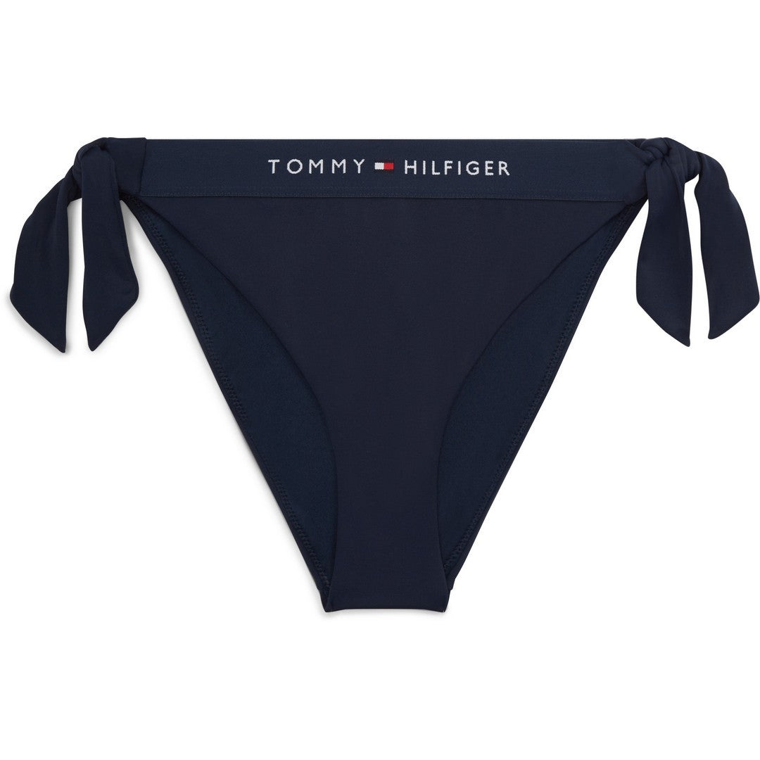Tommy Hilfiger Beachwear Donna Slip Bikini Laccetti - UW0UW06362-C1G