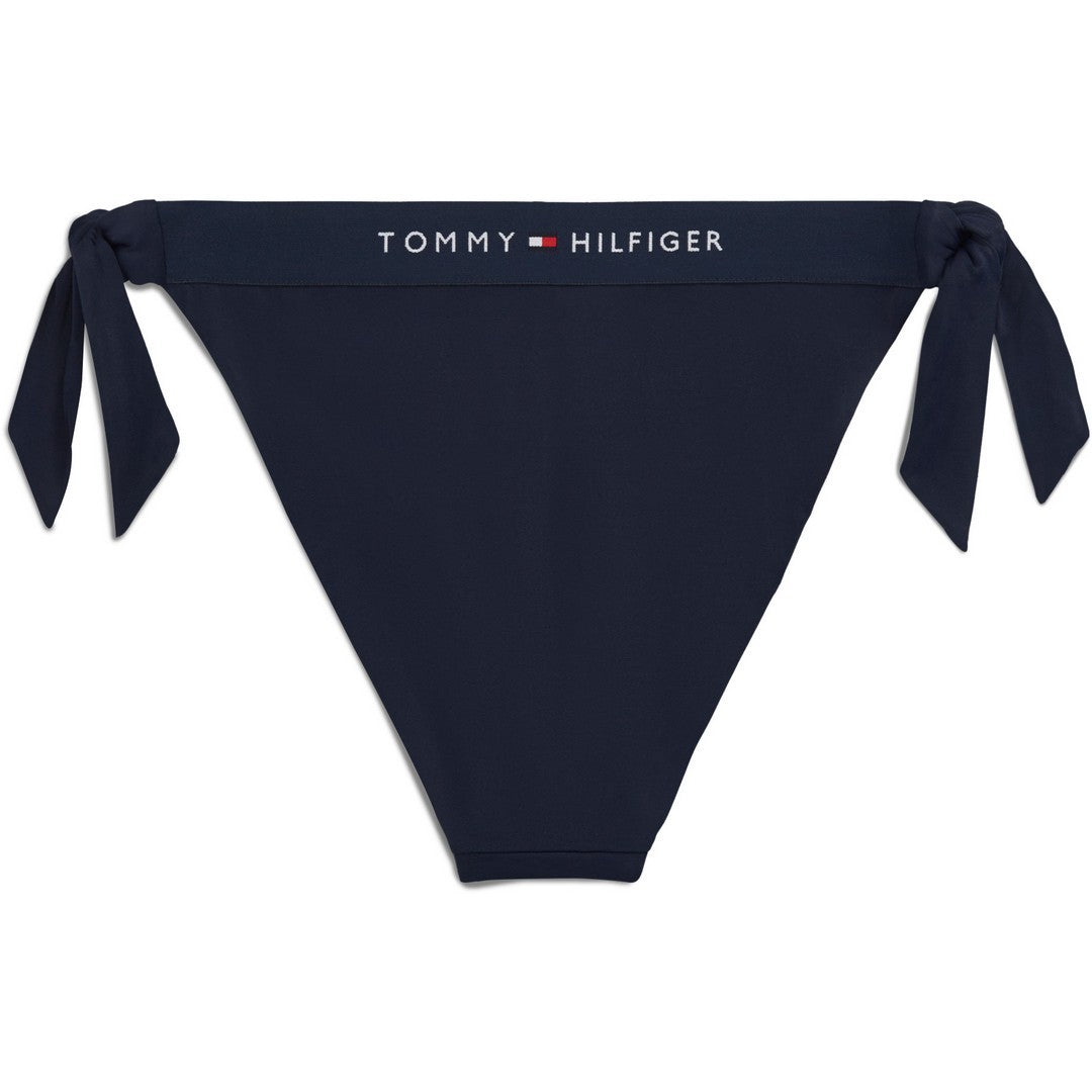 Tommy Hilfiger Beachwear Donna Slip Bikini Laccetti - UW0UW06362-C1G
