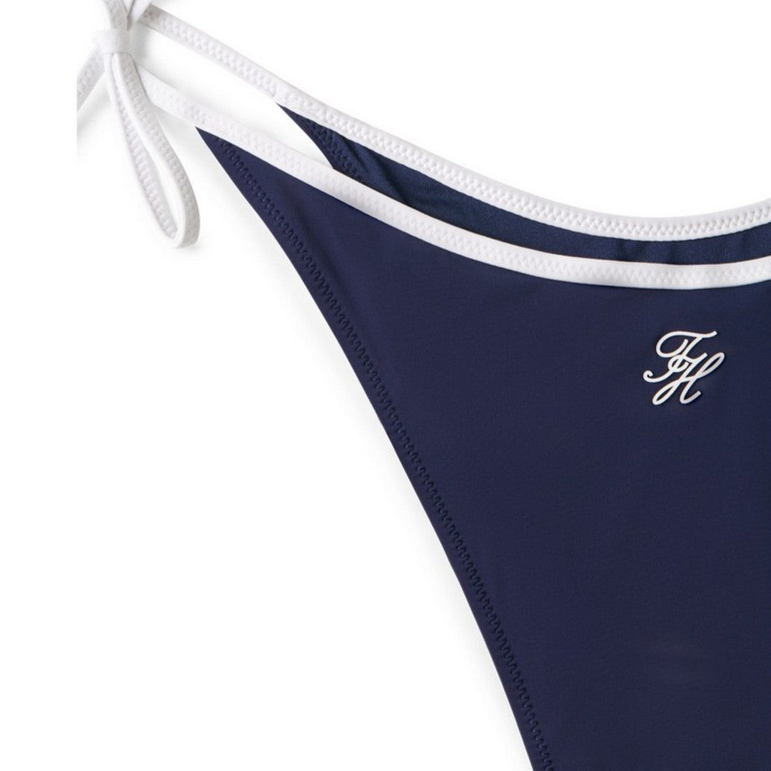Tommy Hilfiger Beachwear Donna Slip Bikini Brasiliano Laccetti - UW0UW06448-C7G