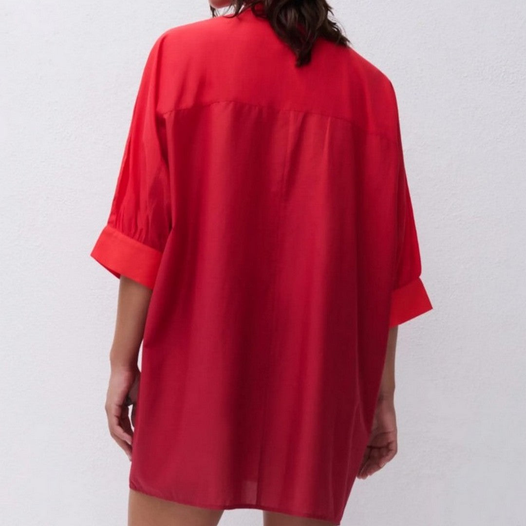 Chantelle Beachwear Donna Blusa Abbottonata Azura C1AHW5-D04