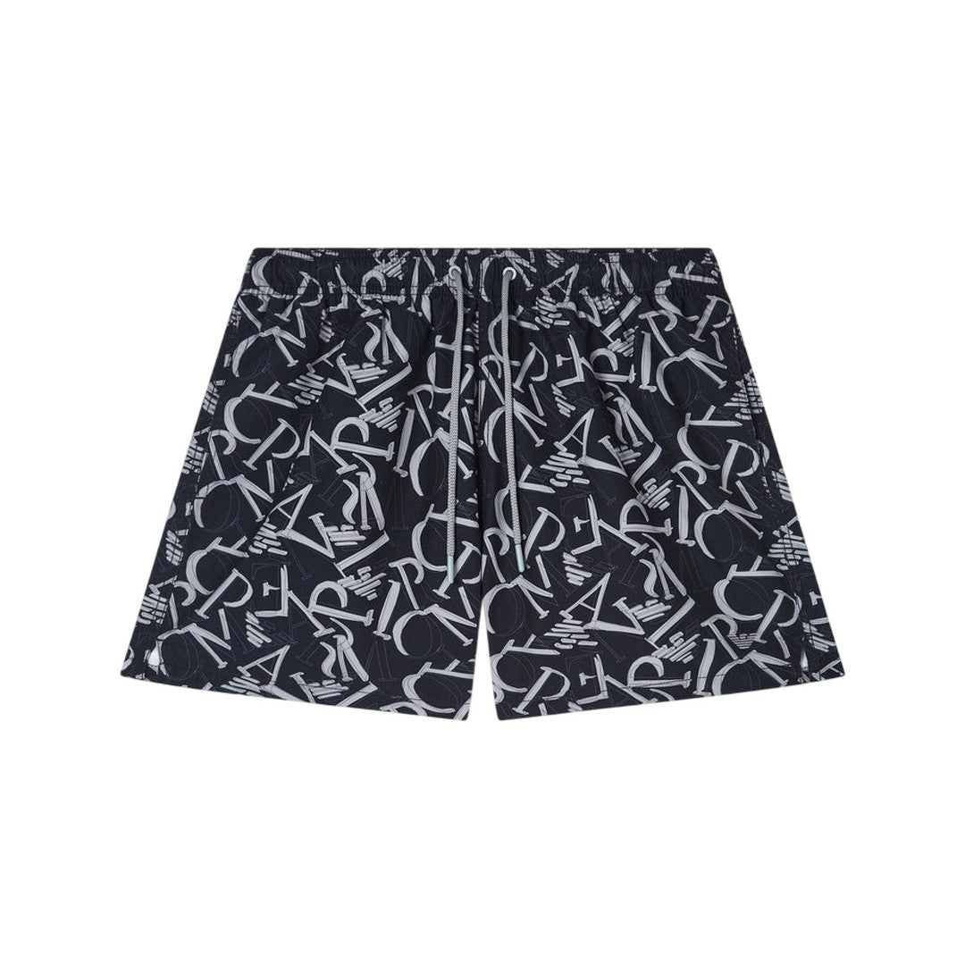 Emporio Armani Beachwear Uomo Costume Pantaloncino Logo - EM000583 AF20440 FC099