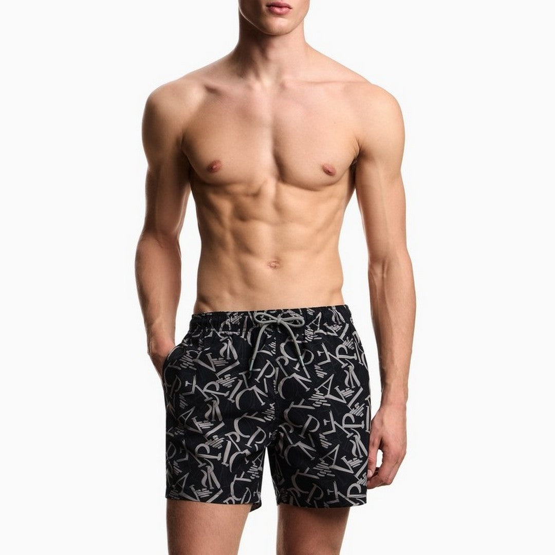 Emporio Armani Beachwear Uomo Costume Pantaloncino Logo - EM000583 AF20440 FC099
