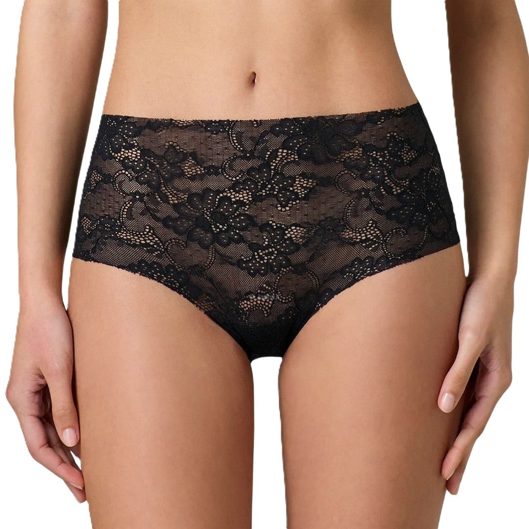 Jadea Donna Slip Midi in Pizzo a Taglio Laser