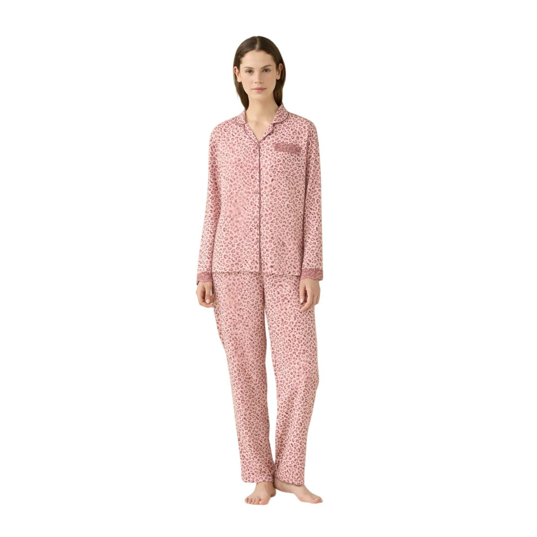 Noidinotte Pigiama Donna Viscosa Manica Lunga