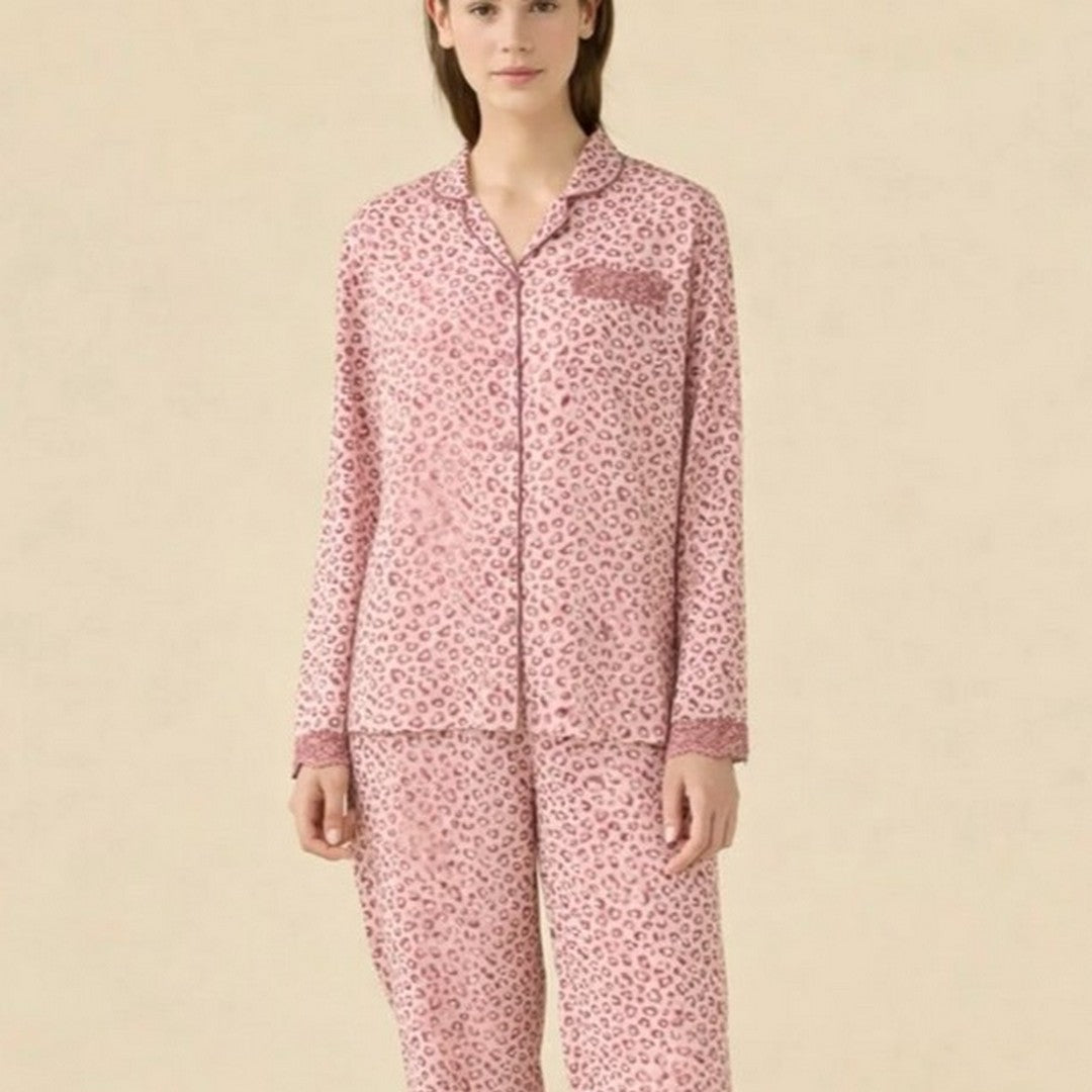 Noidinotte Pigiama Donna Viscosa Manica Lunga