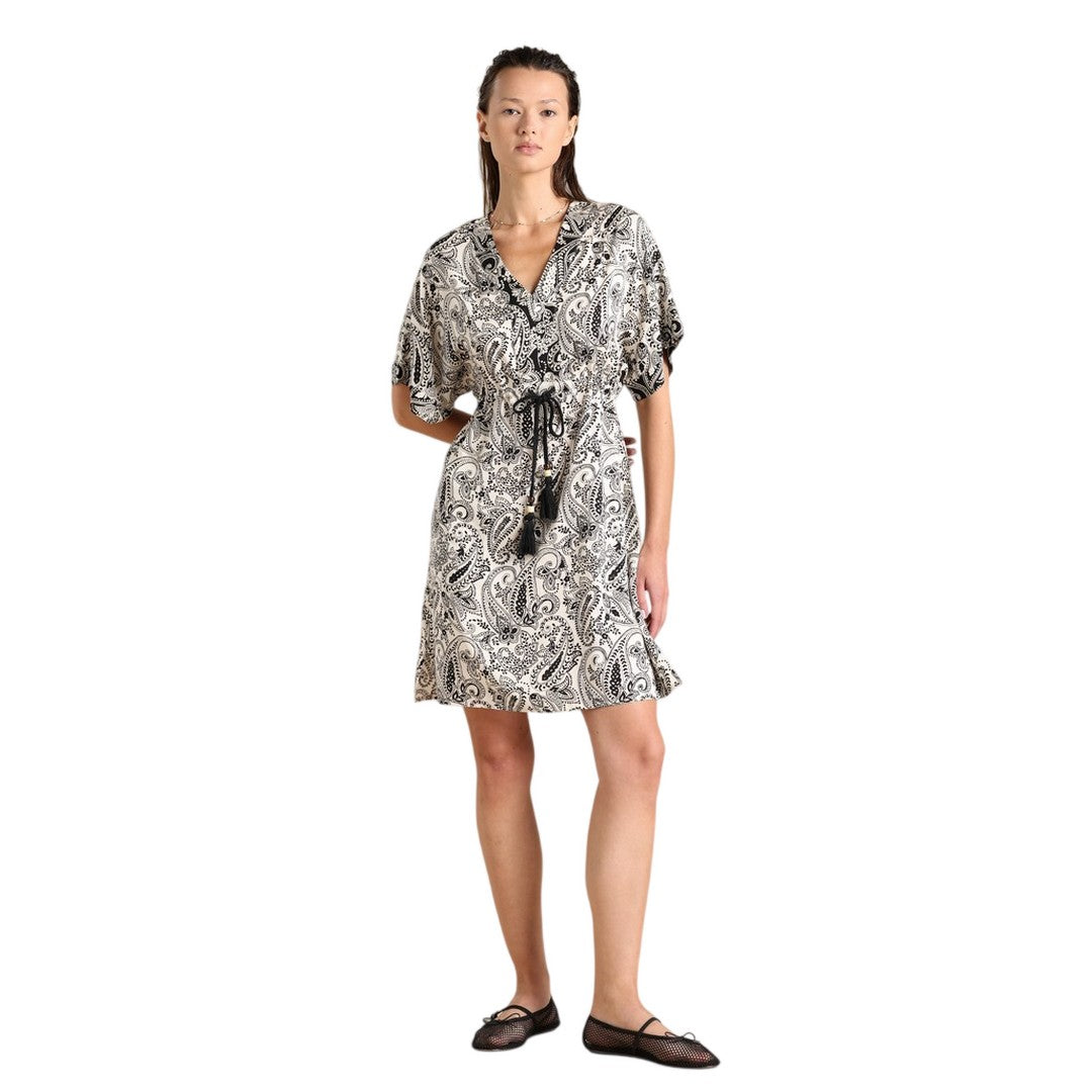 Noidinotte Abito Donna Manica Corta Viscosa