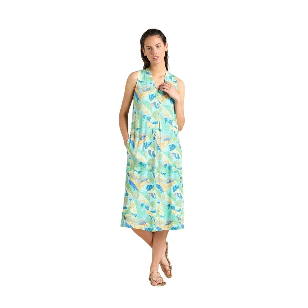 Noidinotte Abito Donna Spalla Larga Jersey Di Viscosa Ed Elastane