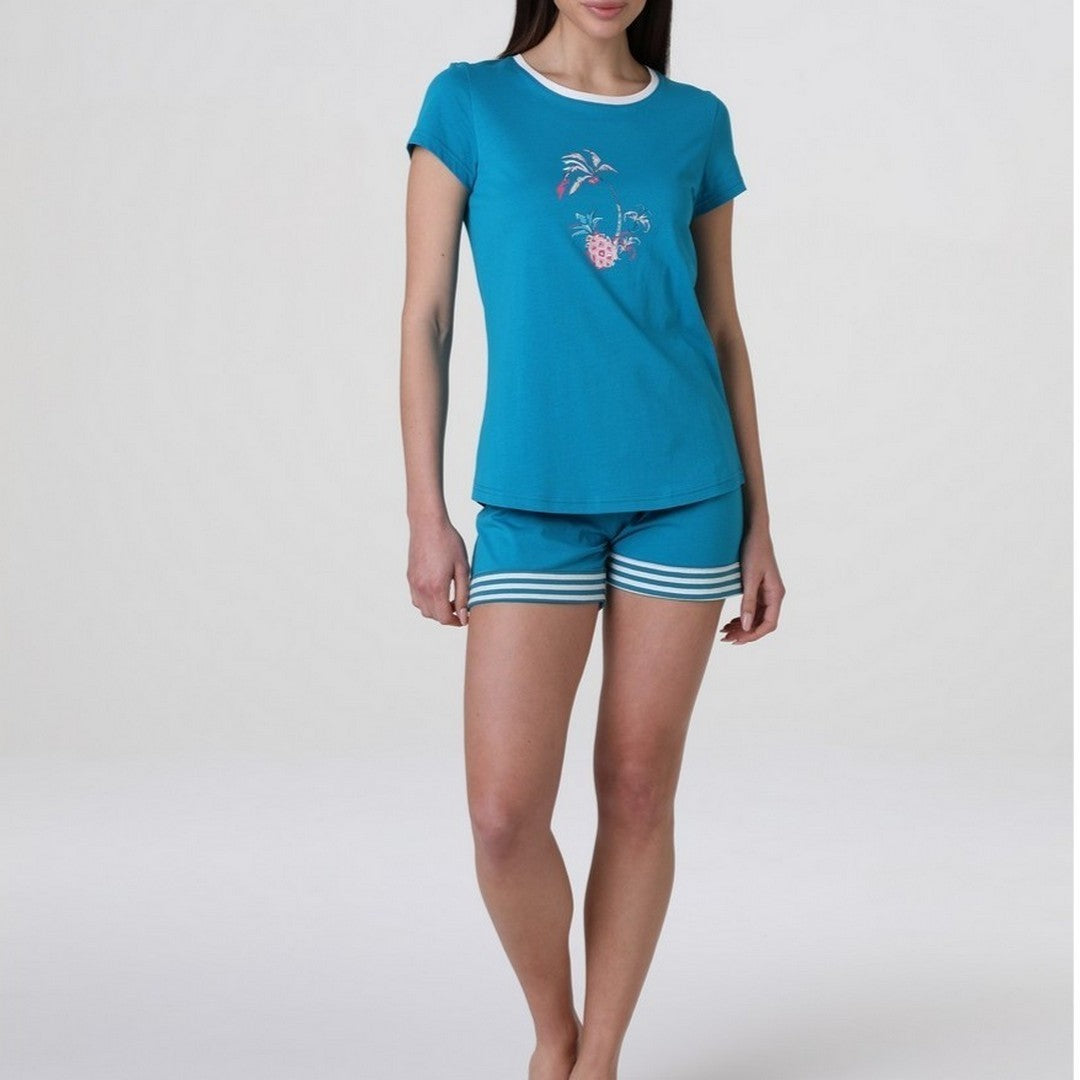 Lovable Donna Pigiama Corto in Jersey 9L0EQM