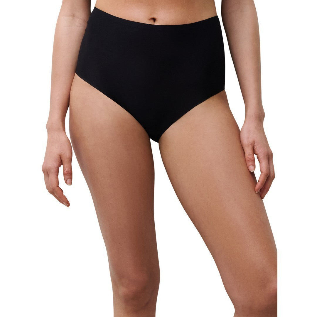 Chantelle Culotte Donna Soft Stretch Vita Alta Nero - 2647-011