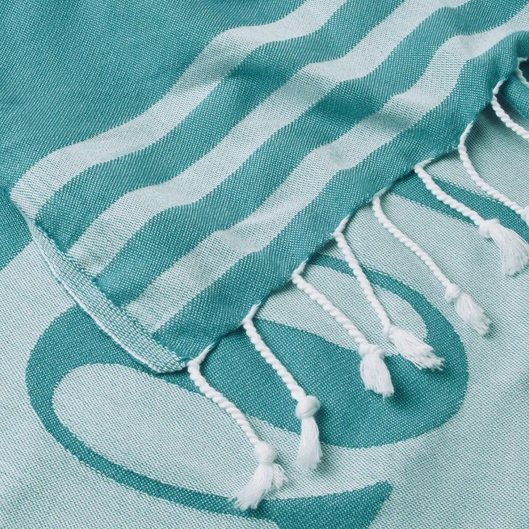 Sundek Unisex Telo Mare Fouta Jacquard con Logo - AM401ATC1000 T6S001
