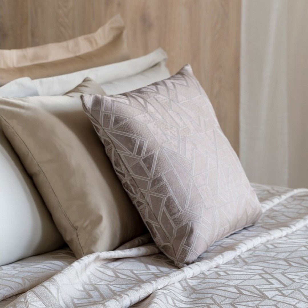 Reevèr Axis Cuscino Decorativo Jacquard 50*50 Tortora - AG0987
