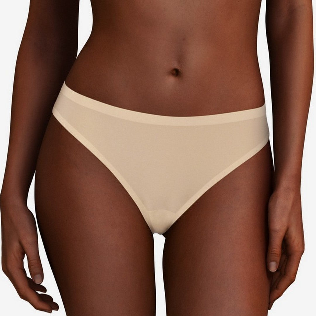 Chantelle Slip Donna Soft Stretch Thong String Beige - 2649-0WU