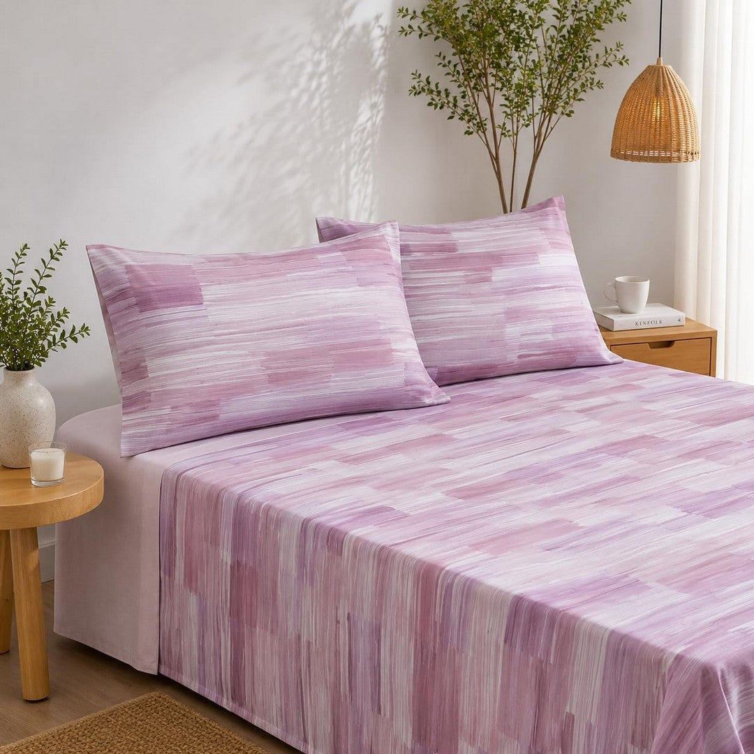 Riviera Manjola Completo Lenzuolo Copriletto Cotone Stampato - LN1741