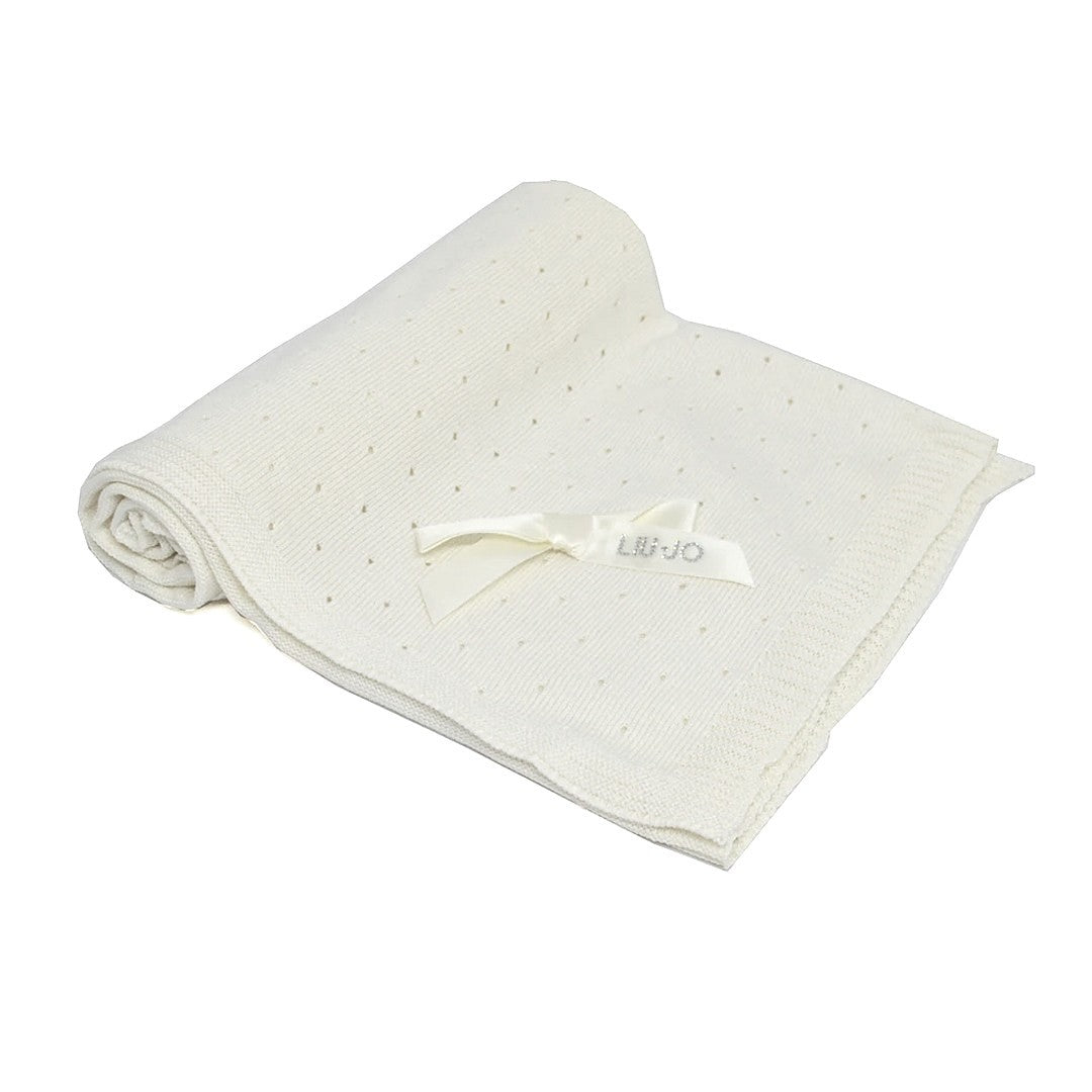 Liu Jo Baby Copertina Carrozzina in Cotone Fiocco BL128C
