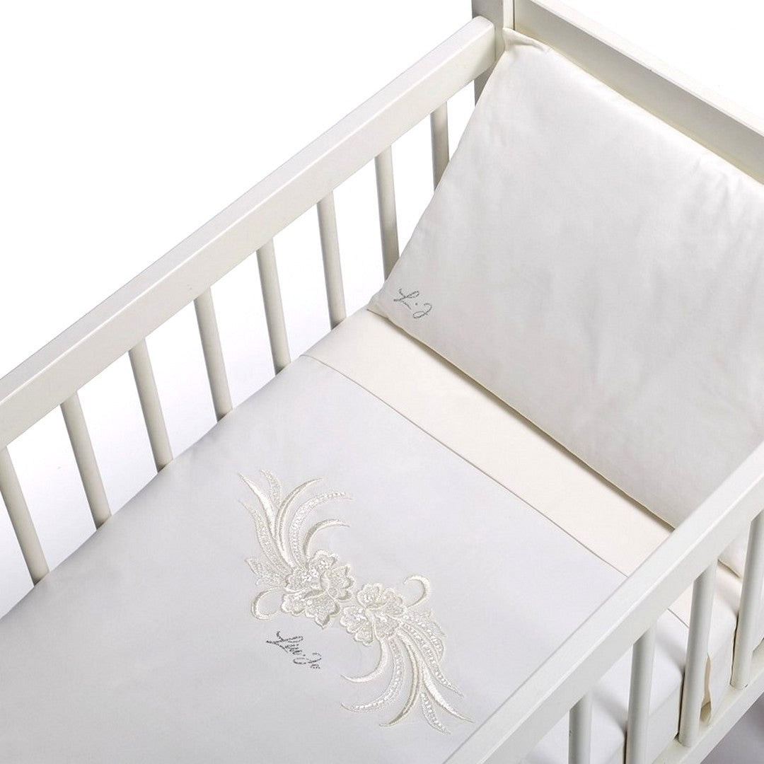 Liu Jo Baby Completo Lenzuola Carrozzina in Cotone New Cerimonia BL662C