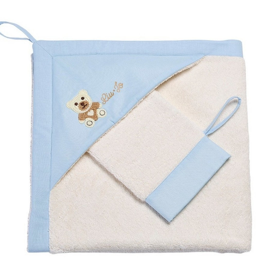 Liu Jo Baby Accappatoio Spugna di Cotone Bear BB160B