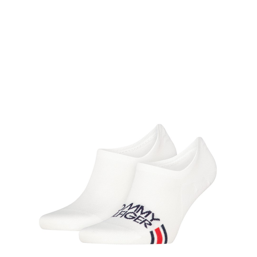Tommy Hilfiger Uomo 2P Salvapiede con Silicone Logo Stripe - 701218718 002 999