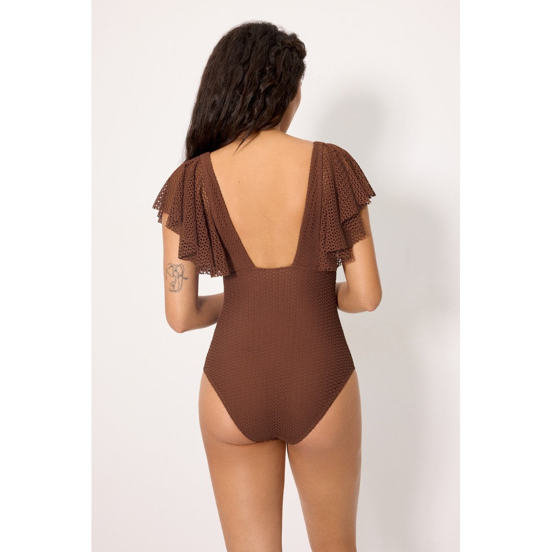 Ysabel Mora Beachwear Donna Costume Intero - 83187 BROWN