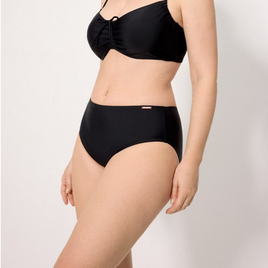 Ysabel Mora Beachwear Donna Slip Bikini Alto Modellante - 83311 NERO