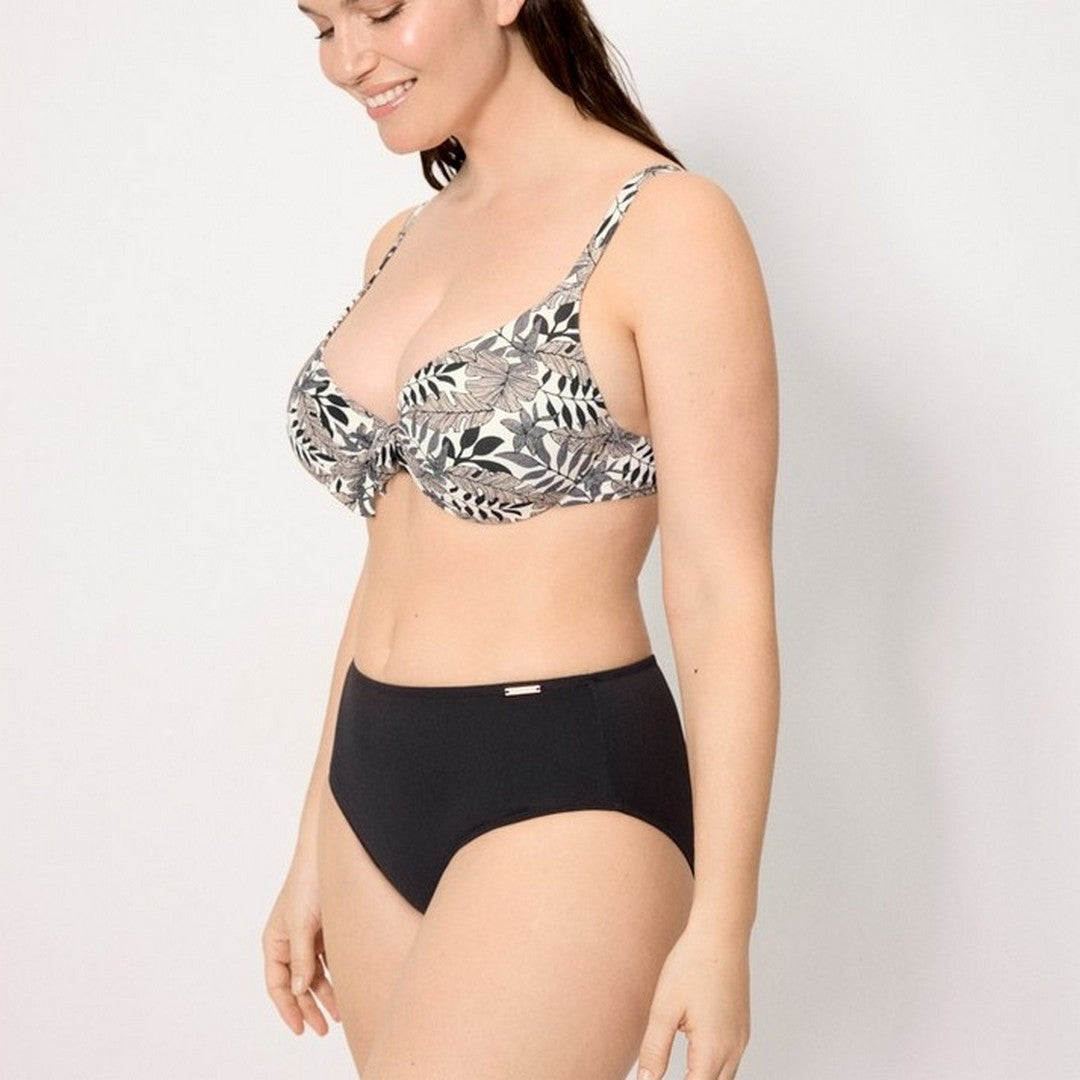 Ysabel Mora Beachwear Donna Slip Bikini Alto Modellante - 83347 NEGRO