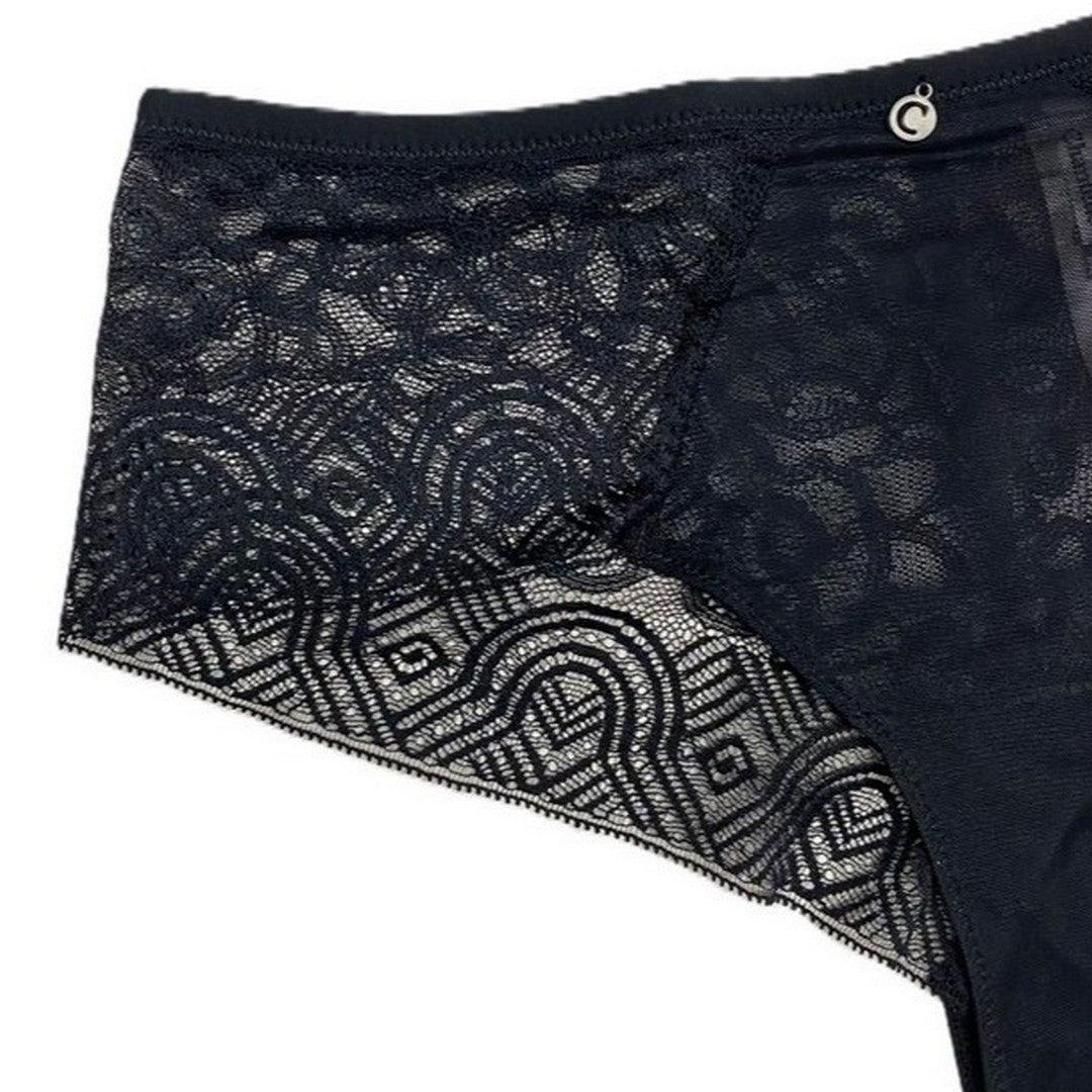 Chantelle Shorty donna in tulle e pizzo floreale Laser Cut C15B4-011