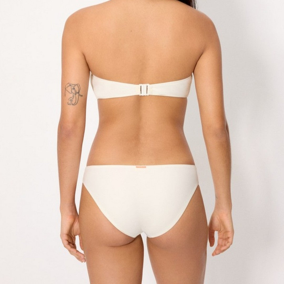 Ysabel Mora Beachwear Donna Set Bikini Bandeau - 83470 MARFIL
