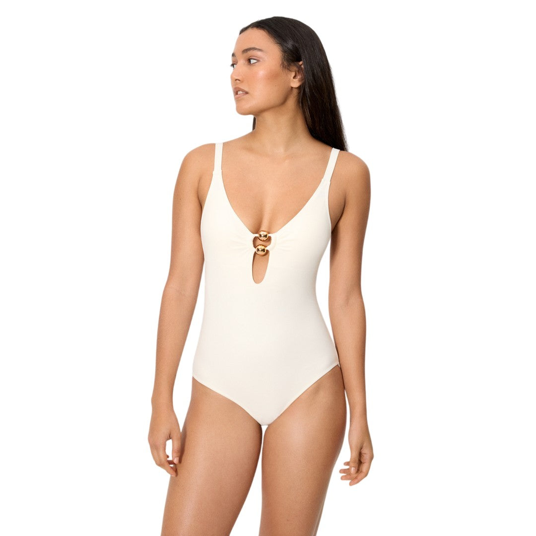 Ysabel Mora Beachwear Donna Costume Intero Modellante - 83471 MARFIL