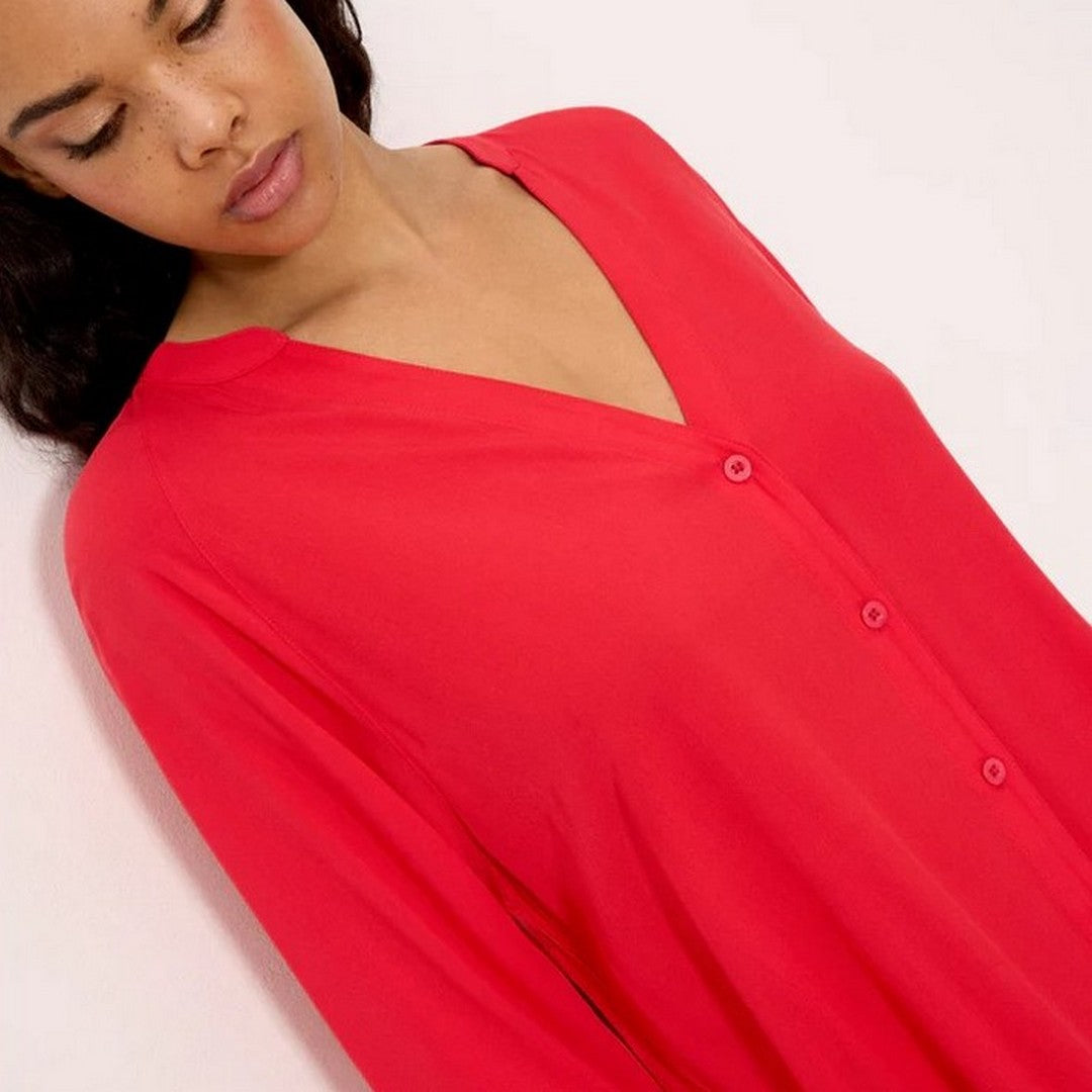 Ysabel Mora Beachwear Donna Camicia Relax - 86278 VIVID CORAL