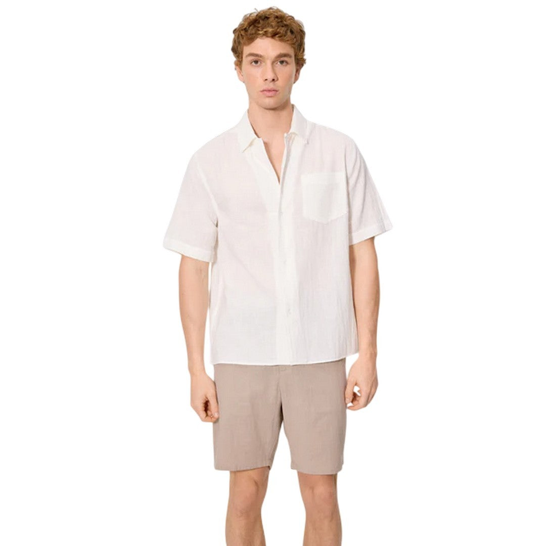 Ysabel Mora Beachwear Uomo Camicia Relax in Cotone - 90538 WHITE