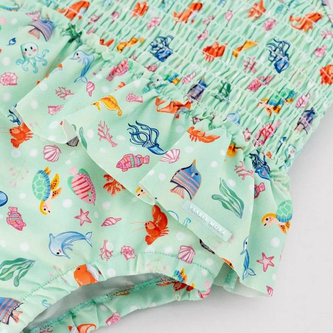 Ysabel Mora Beachwear Bambina Costume Intero - 97082 ÚNICO