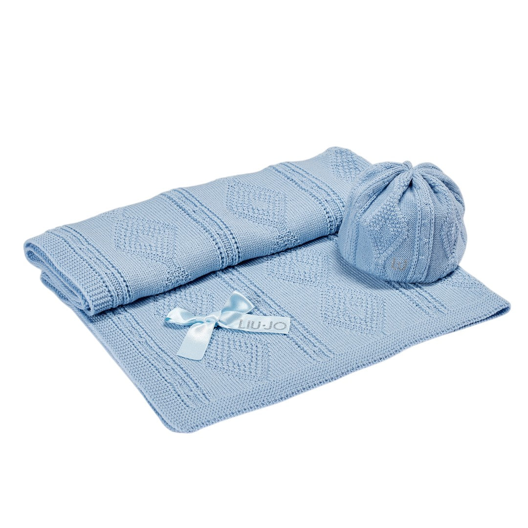 Liu Jo Baby Copertina Carrozzina in Lana- BL516B 00681