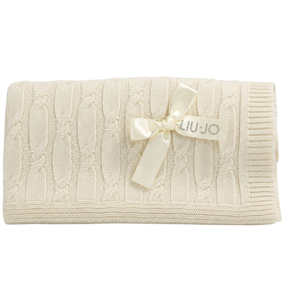 Liu Jo Baby Copertina Carrozzina in Cotone Nastrini - BL492C 00671
