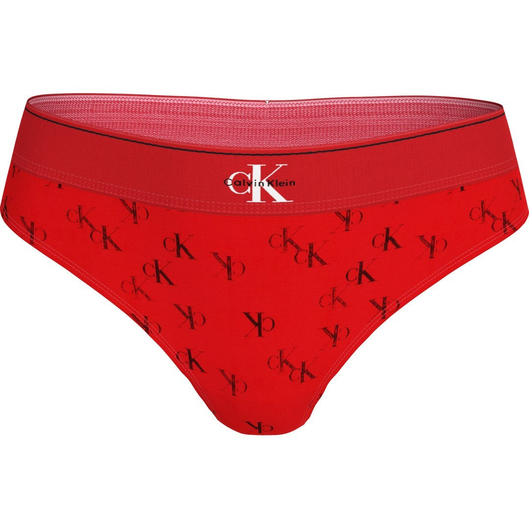 Calvin Klein Donna Perizoma Graphic Monogram Microfiber Stretch - LV00QF8813-6M9