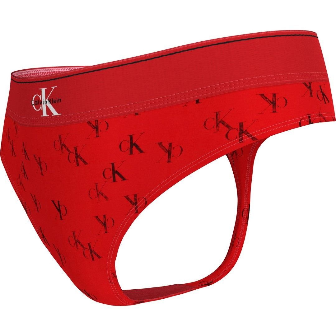 Calvin Klein Donna Perizoma Graphic Monogram Microfiber Stretch - LV00QF8813-6M9