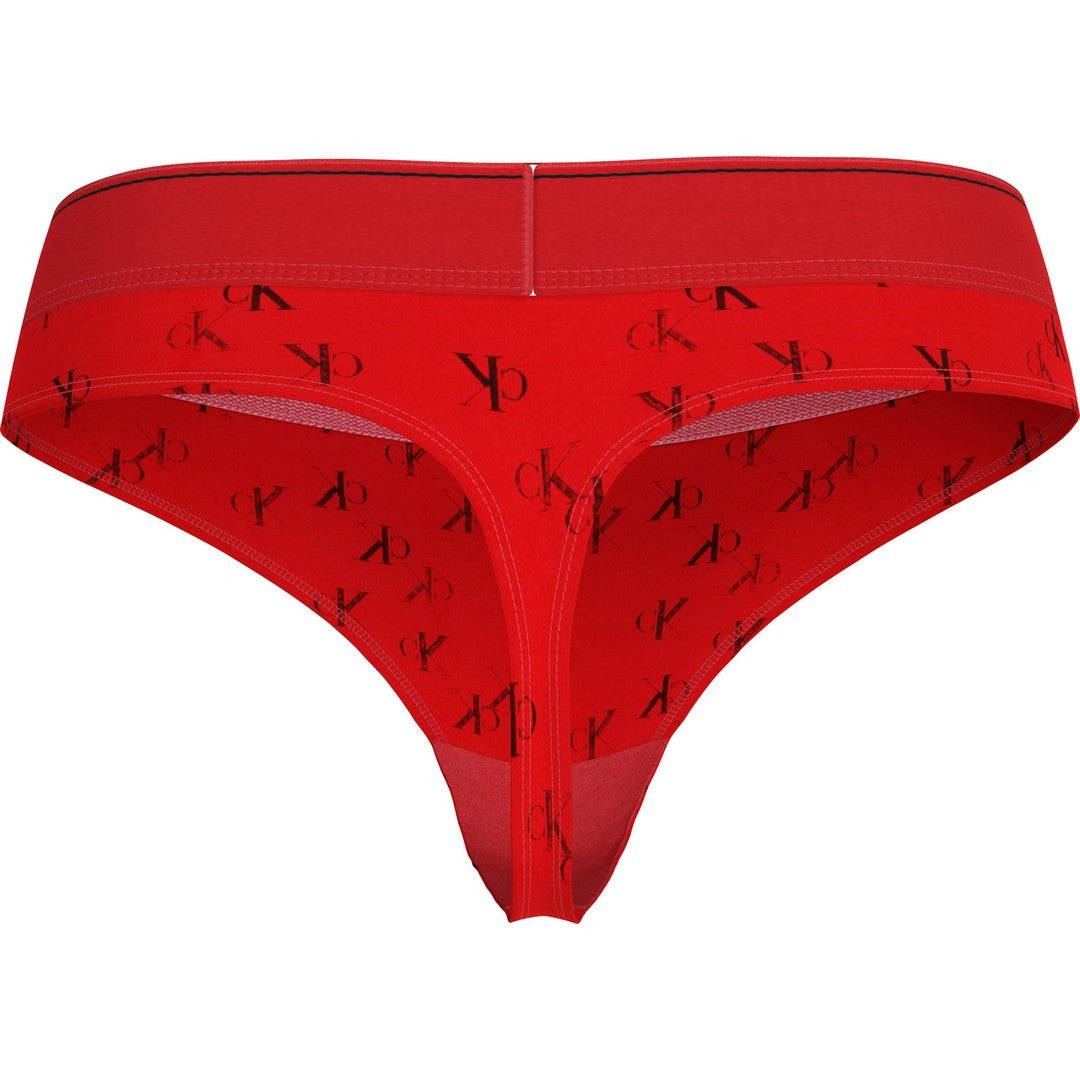 Calvin Klein Donna Perizoma Graphic Monogram Microfiber Stretch - LV00QF8813-6M9