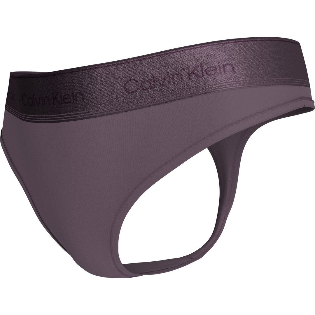 Calvin Klein Donna Thong Icon Cotton Metallic LV00QF8826 LN1
