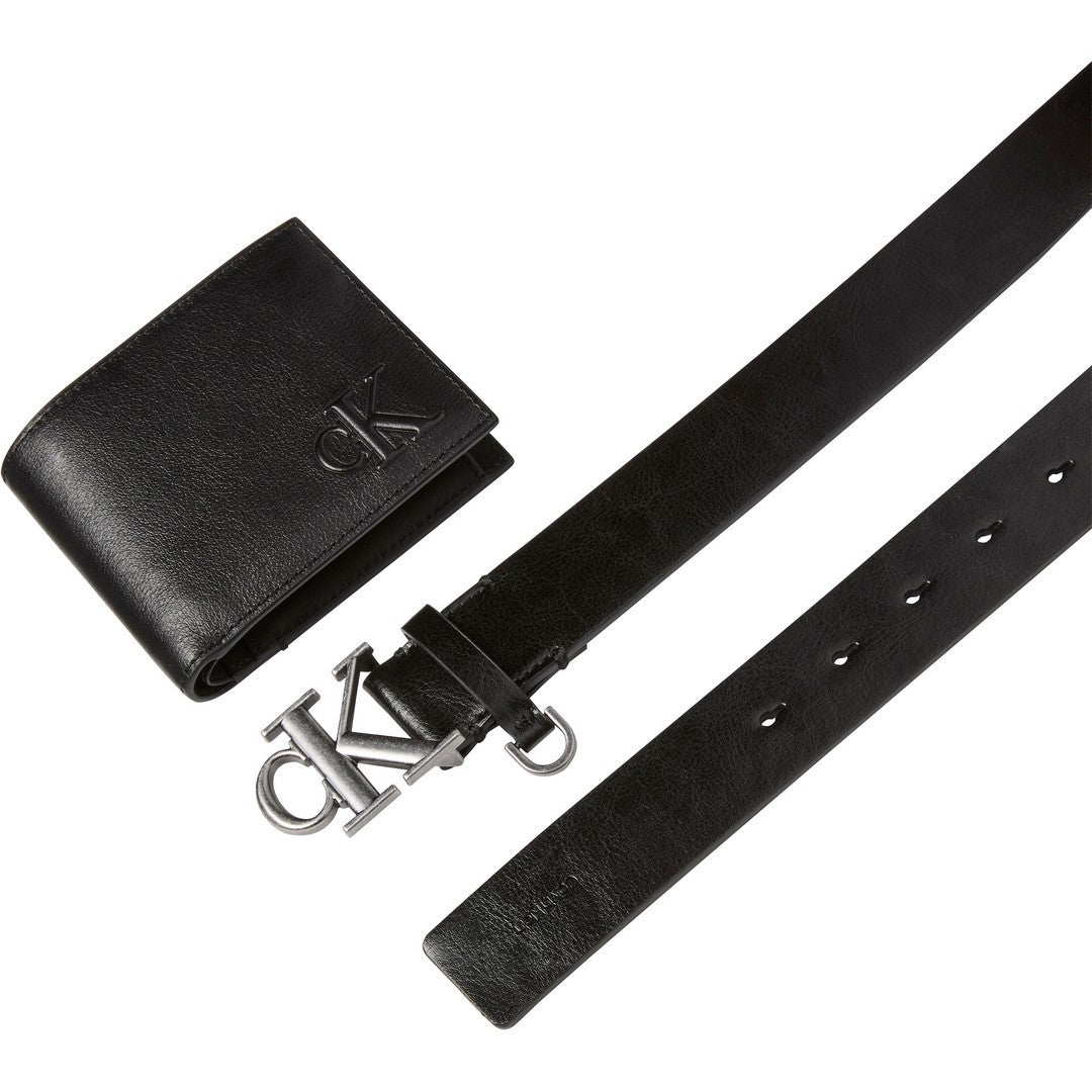 Calvin Klein Uomo Set Cintura e Portafoglio - LV04D0017G-UB1