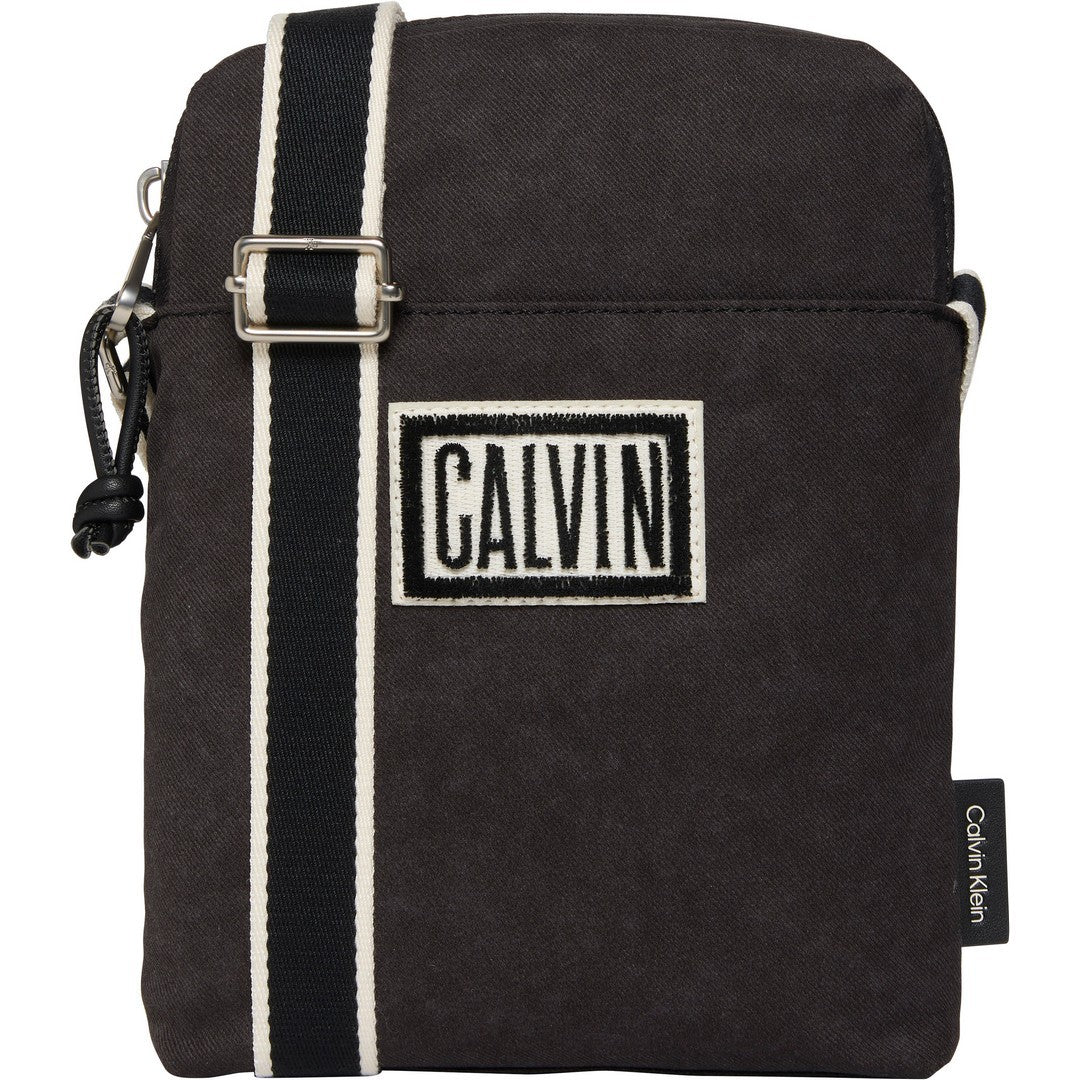Calvin Klein Uomo Borsa Reporter a Tracolla Graphic Logo Ssnl LV04D3627G - UB1