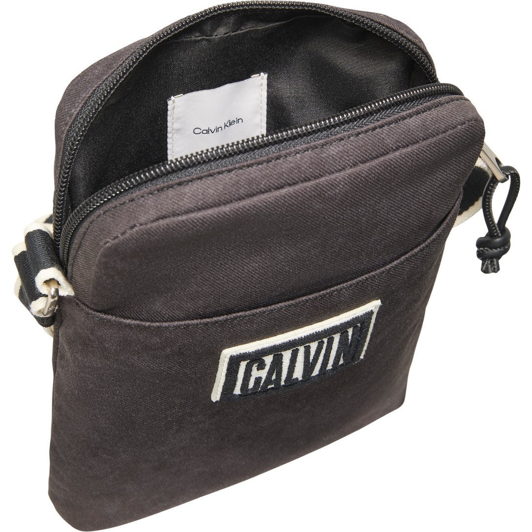 Calvin Klein Uomo Borsa Reporter a Tracolla Graphic Logo Ssnl LV04D3627G - UB1
