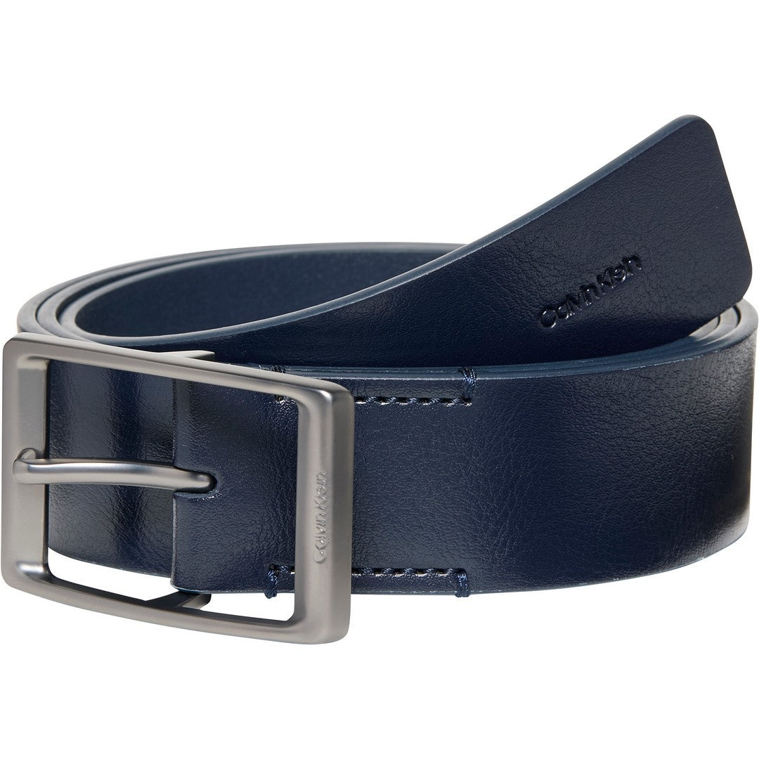 Calvin Klein Uomo Cintura Casual Round Buckle Tumbled LV04D7123G - P4N