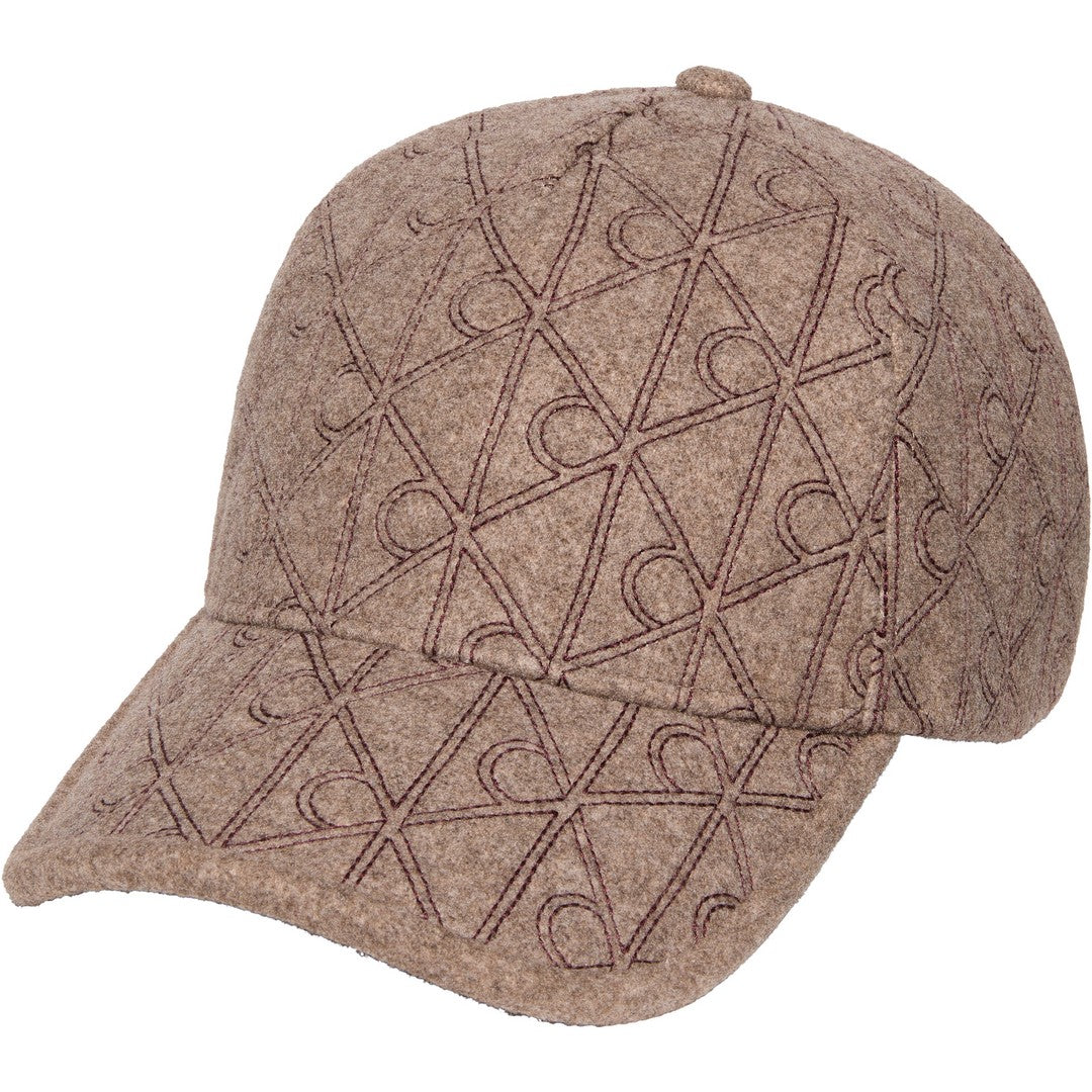 Calvin Klein Donna Cappellino Aop Embroidered Wool Felt Cap - LV04F5093G-BAM