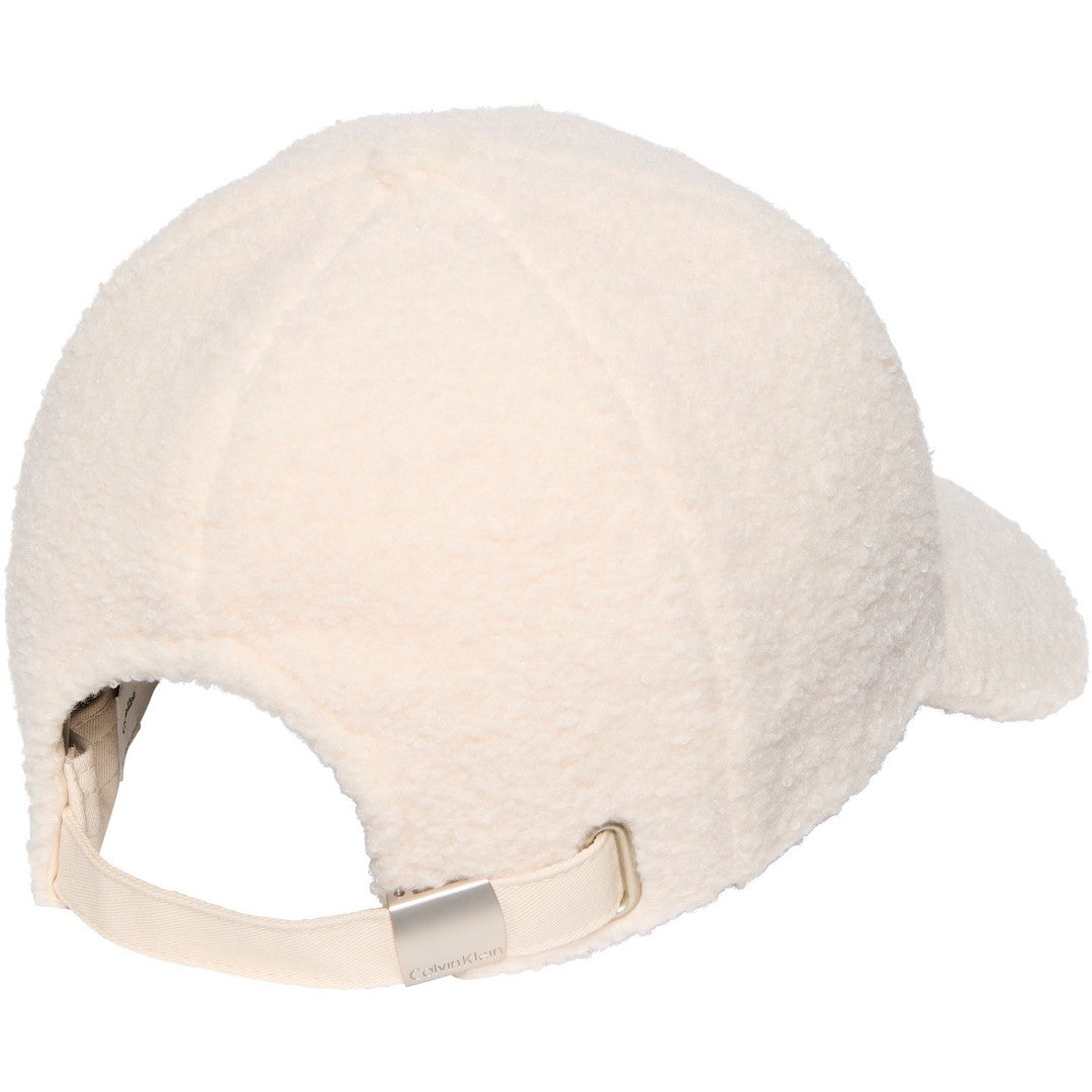 Calvin Klein Donna Cappellino All-Over Sherpa Patch Cap Birch - LV04F5096G-QYJ
