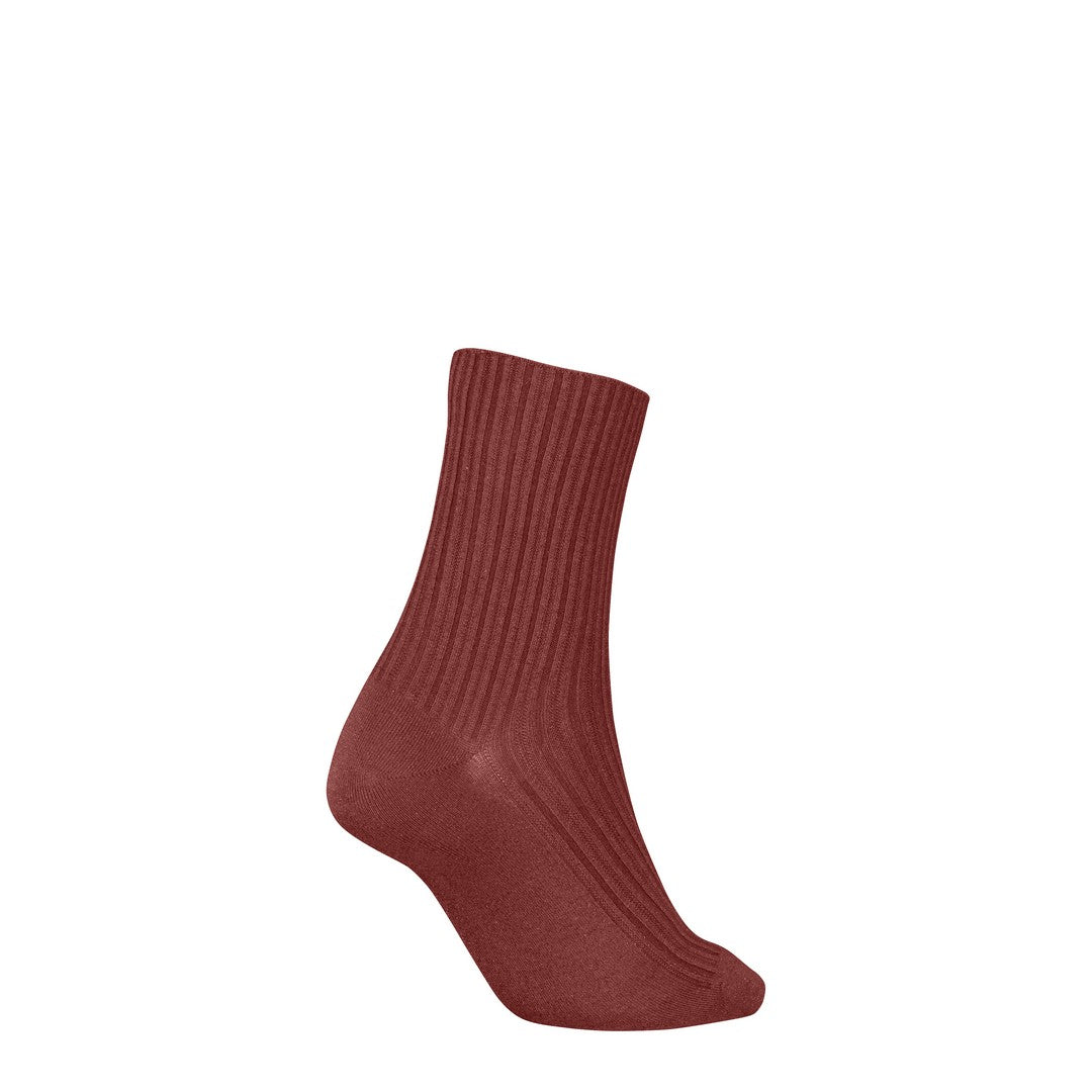Calvin Klein Donna Short Sock 1P Lurex Rib