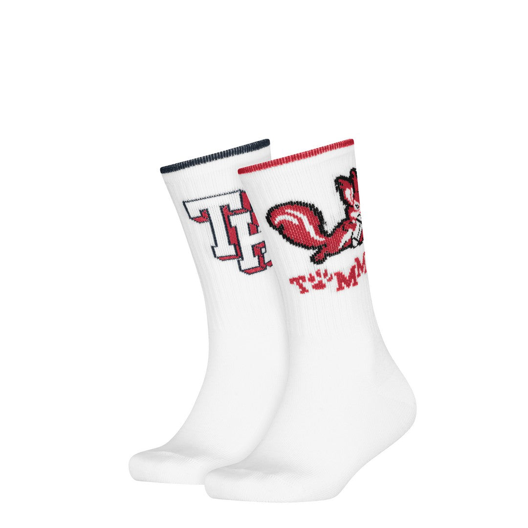 Tommy Hilfiger Kids Sock 2P Tommy Squirrel